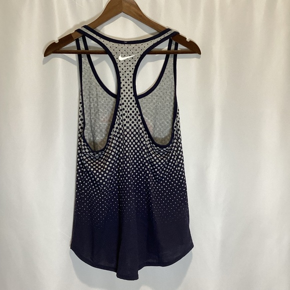 1241. Women’s Nike Chicago Bears Grey & Blue Tank EUC Size XL - Picture 2 of 3